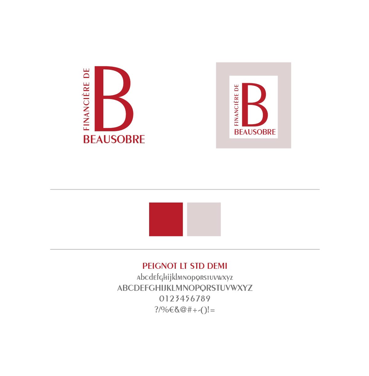 Logotype de la société Financière de Beausobre