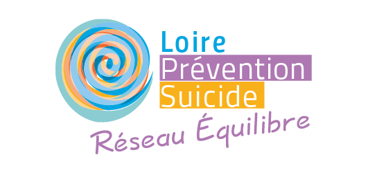 Logotype du Réseau Équilibre pour l’association Loire Prévention Suicide située à Saint-Étienne.